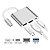Adaptador Usb C Para Macbook S23 S24 S25 Hdmi Usb C Usb 3.0 - Imagem 2