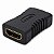 Emenda Hdmi Fêmea X Hdmi Fêmea Banhado A Ouro Hdmi 1.4 - Imagem 1