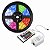 Fita Led Com Controle E Fonte Led Rgb 5050 Ip65 5 Metros - Imagem 1