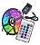 Fita Led Com Controle E Fonte Led Rgb 5050 Ip65 5 Metros - Imagem 2