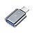 Adaptador Otg Usb-C Macho x Usb Femêâ Para Iphone 15 16 17 - Imagem 2