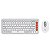 Kit Mouse E Teclado Logitech Pop Icon Sem Fio Branco - Imagem 2