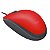 Mouse Logitech Silent USB, 1000 DPI, Vermelho - M110 - Imagem 3