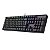 Teclado Mecanico Redragon Mitra Rgb Full Preto Switch Azul - Imagem 1