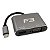 Cabo Adaptador 2 Em 1 Usb C 3.1 Type-C Para Hdmi 4K e Vga - Imagem 4