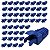 Kit 50 Capas Para Plug Conector Rj45 Trava Interna Azul - Imagem 1