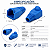 Capa RJ45 Plástica Azul Proteção Conectores De Rede Unidade - Imagem 3