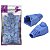 Kit 50 Capa RJ45 Plástica Azul Proteção Conectores De Rede - Imagem 1