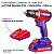 Furadeira Parafusadeira De Impacto Sem Fio 20v 2000Rpm Emtop - Imagem 4