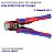 Alicate Decapador Universal Automatico 10Awg a 24Awg Emtop - Imagem 5