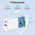 CARREGADOR PD 20W DUAS USB 18W + C 20W + CABO C - C 1M - Imagem 4