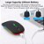 Mouse Gamer Sem Fio RGB Recarregável Wireless Ou Bluetooth - Imagem 6
