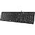 Teclado Multimida Genius Slimstar Ss126 Usb Preto Abnt 2 - Imagem 1