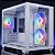 Gabinete Gamer Aerocool Dryft Mini Branco Com 6 fans ARGB - Imagem 8