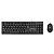 Kit Teclado E Mouse Com Fio Multi Cf600 Usb Preto Tc609 - Imagem 1