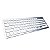 Teclado Bluetooth 5.0 Slim Oex Tc504 Abnt2 Prata E Branco - Imagem 4