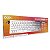 Teclado Bluetooth 5.0 Slim Oex Tc504 Abnt2 Prata E Branco - Imagem 3