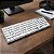 Teclado Bluetooth 5.0 Slim Oex Tc504 Abnt2 Prata E Branco - Imagem 5