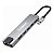 Hub Usb-C Exbom 8 Em 1 Usb 3.1 Hdmi Rj45 Ethernet Sd Tipo C - Imagem 1