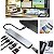 Hub Usb-C Exbom 8 Em 1 Usb 3.1 Hdmi Rj45 Ethernet Sd Tipo C - Imagem 8