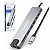 Hub Usb-C Exbom 8 Em 1 Usb 3.1 Hdmi Rj45 Ethernet Sd Tipo C - Imagem 2