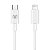Cabo Usb-C para Lightning Multilaser 1,2m Wi454 Branco - Imagem 2