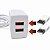 Carregador USB Duplo Bright 18W Bivolt Cabo 3m CCP002 - Imagem 3