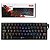 Teclado Mecanico Gamer Kalkan Loki 60% Switch Az Preto Rgb - Imagem 1