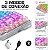 Teclado Gamer Mecanico Redragon Elf Pro Rgb Crystal 75% - Imagem 2
