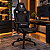Cadeira Gamer ThunderX3 XC3 All Black Reclinável C/ Almofada - Imagem 3