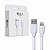 Cabo Carregador 1hora Usb A/Lightning 2.1a 1m Branco - Imagem 1
