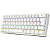 Teclado Mecanico Gamer Fizz Rainbow Branco Switch Azul 60% - Imagem 5