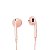 Fone De Ouvido Com Fio Colormood Fn204 Rosa Metalico Oex - Imagem 3