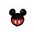 Aplique Emborrachado Mickey & Minnie - Imagem 1