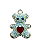 Pingente de Urso com Strass - Imagem 5