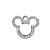 Pingente do Mickey com Strass - Imagem 2