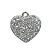 Pingente de Coração com Strass - Imagem 2