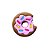 Aplique Emborrachado de Donuts - Imagem 1