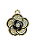 Pingente de Flor com Strass - Imagem 1
