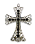 Pingente De Cruz Com Strass - Imagem 3