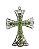 Pingente De Cruz Com Strass - Imagem 2