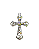 Pingente De Cruz Com Strass - Imagem 4