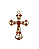 Pingente De Cruz Com Strass - Imagem 7