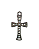 Pingente de Cruz Com Strass - Imagem 2