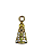 Pingente Nossa Senhora Com Strass - Imagem 1