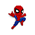 Aplique Emborrachado Homem-Aranha - Imagem 1