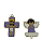 KIT Cruz e Entremeio Roxo - Imagem 1