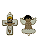 KIT Cruz e Entremeio Branco - Imagem 1