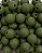 Bola de Resina verde musgo 10mm - Imagem 1