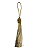 Tassel Seda Areia 10cm - Imagem 1